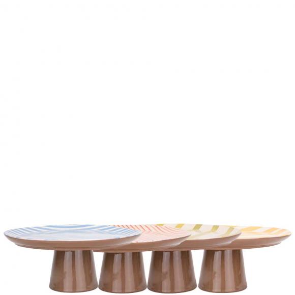 Maria Portugal Terracotta Caparica Terracotta Cake Stand Large