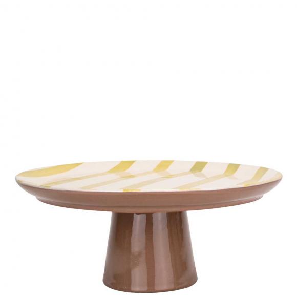 Maria Portugal Terracotta Caparica Terracotta Cake Stand Large