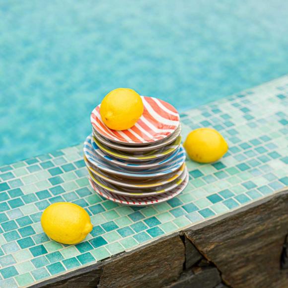 Maria Portugal Terracotta Caparica Terracotta Cake Stand Large