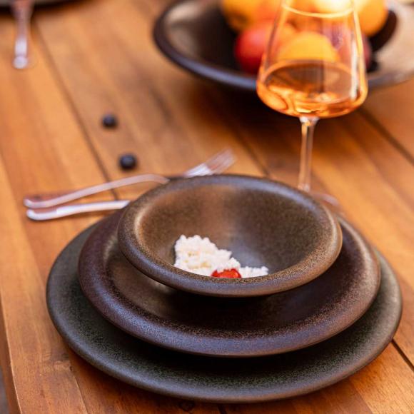 Maria Portugal Terracotta Luso Stoneware Breakfast Bowl