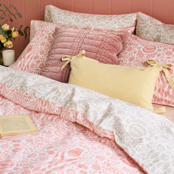 Laura Ashley Ashtead Damask Duvet Cover Set