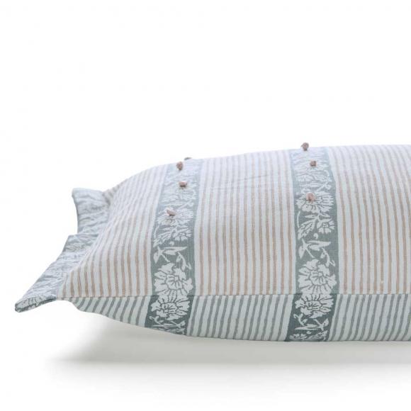Laura Ashley Semington Cushion Chambray Blue