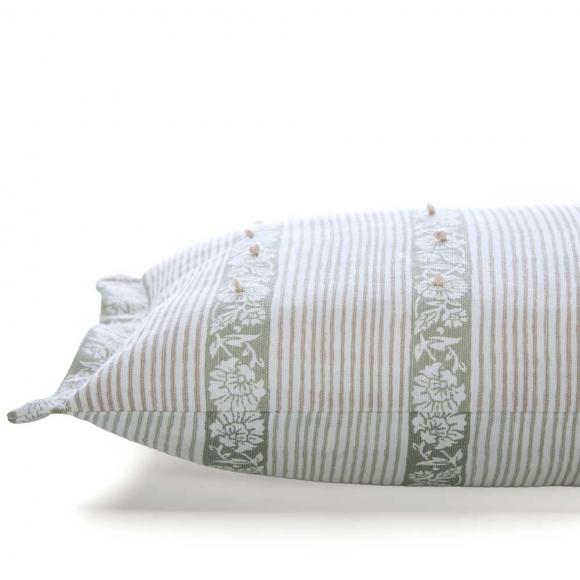 Laura Ashley Semington Cushion Sage Green