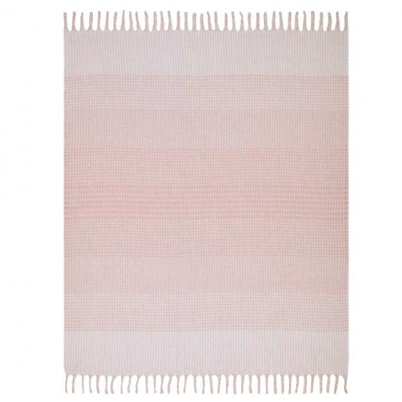 Laura Ashley Lyngate Throw Plaster Pink