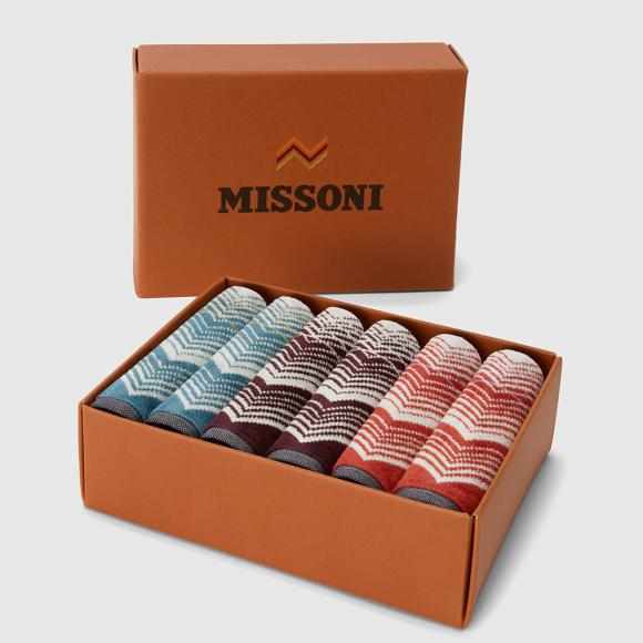 Missoni Home Marea 100  Face Towels - Box Set of Six 