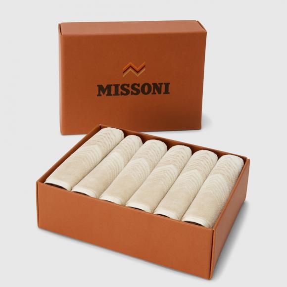 Missoni Home Marea 211  Face Towels - Box Set of Six 
