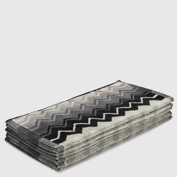 Missoni Home Giacomo 32 Grey Face Towels - Box Set of Six