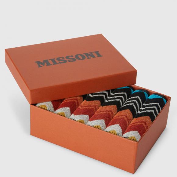 Missoni Home Giacomo 100 Multi Face Towels - Box Set of Six