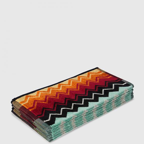 Missoni Home Giacomo T59 Multi Orange Face Towels - Box Set of Six