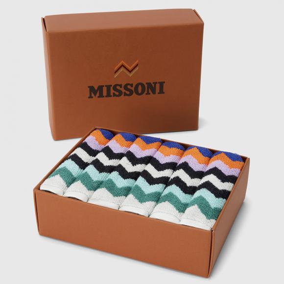 Missoni Home Best 100 Face Towels - Box Set of Six
