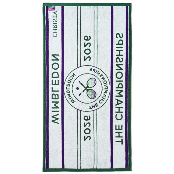 Christy Wimbledon Championship Towel Green / Purple