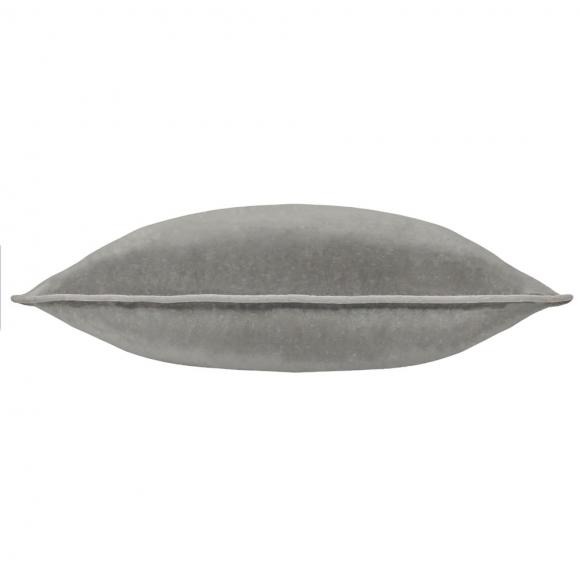 Furn Meridian Velvet Cushion Cover Charcoal-Dove