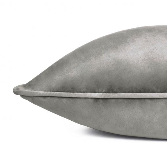 Furn Meridian Velvet Cushion Cover Charcoal-Dove
