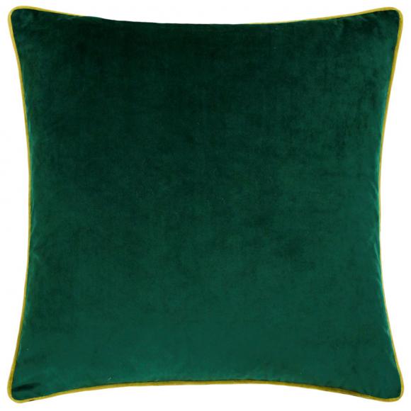 Furn Meridian Velvet Cushion Cover Emerald-Moss