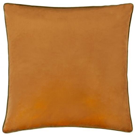 Furn Meridian Velvet Cushion Cover Ginger-Olive