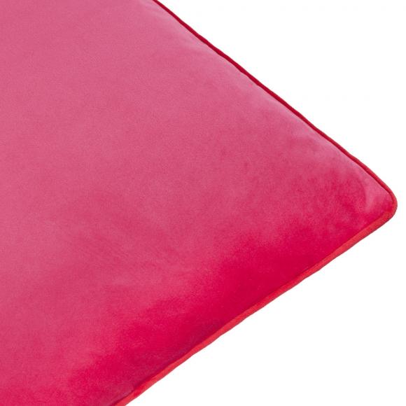 Furn Meridian Velvet Cushion Cover Hot Pink-Red