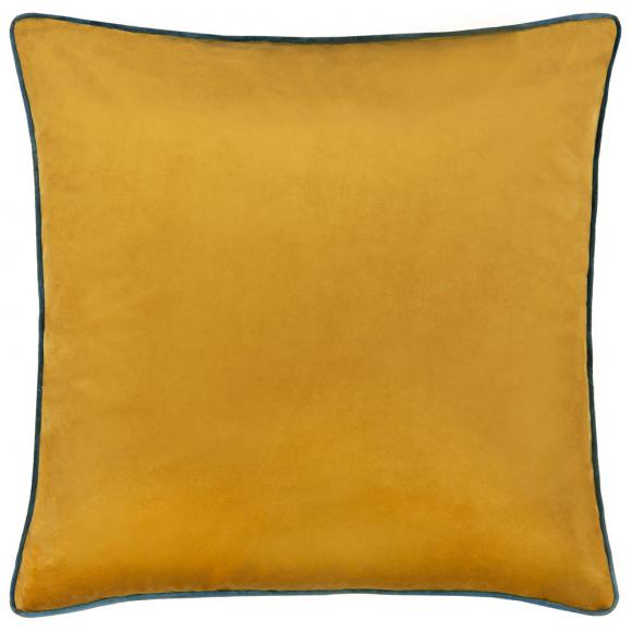 Furn Meridian Velvet Cushion Cover Ochre-Teal