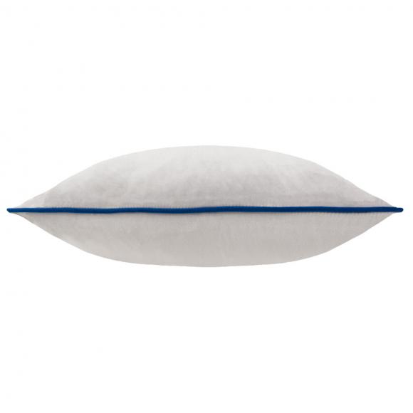 Furn Meridian Velvet Cushion Cover Silver-Navy