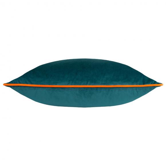 Furn Meridian Velvet Cushion Cover Teal-Clementine