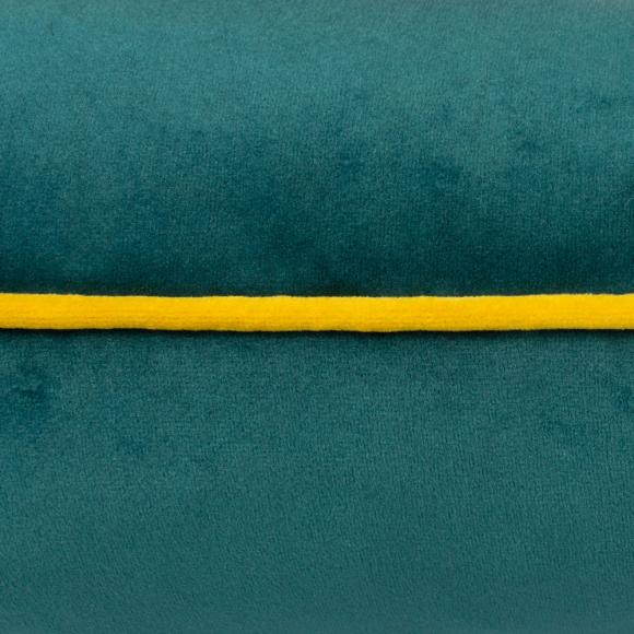 Furn Meridian Velvet Cushion Cover Teal-Cylon