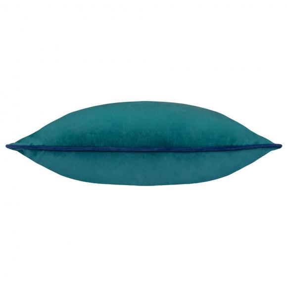 Furn Meridian Velvet Cushion Cover Teal-Navy
