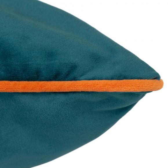 Furn Meridian Velvet Cushion Cover Teal-Tiger