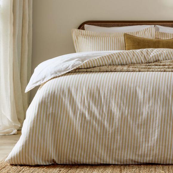Yard Hebden Honey Yellow Duvet Cover Set