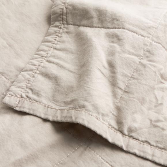 Yard Hebden Washed Bedspread Stone