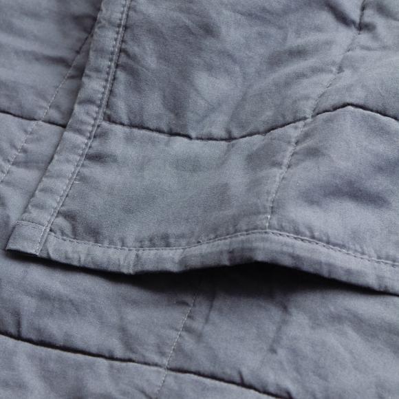 Yard Hebden Washed Bedspread Denim Blue