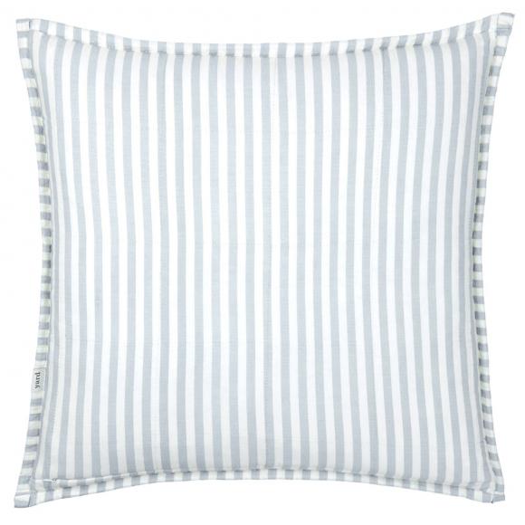 Yard Hebden Stripe Feather Filled Cushion Mineral / Denim Blue