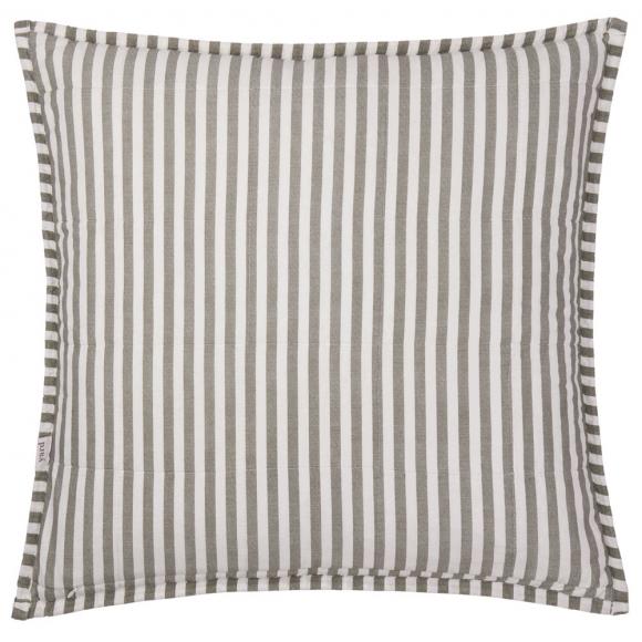 Yard Hebden Stripe Feather Filled Cushion Mole / Stone