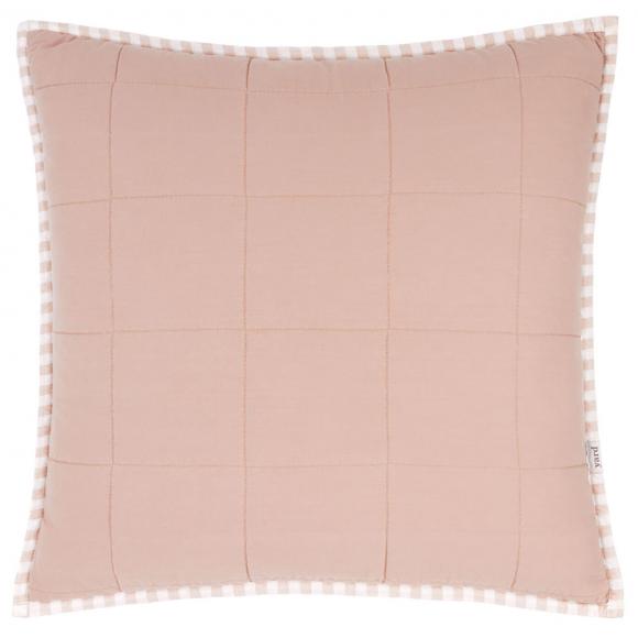 Yard Hebden Stripe Feather Filled Cushion Blush / Cotta