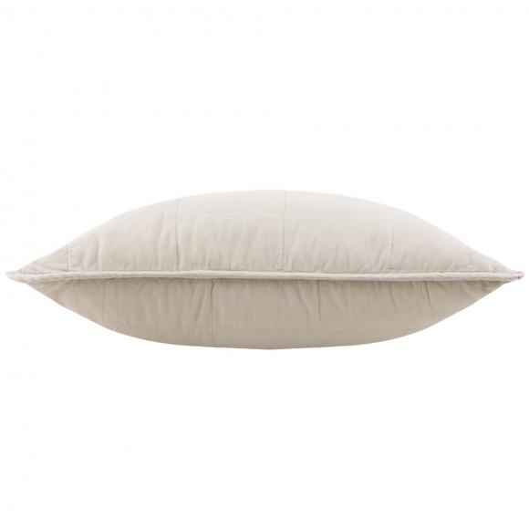 Yard Hebden Washed Cotton Feather Filled Cushion Stone