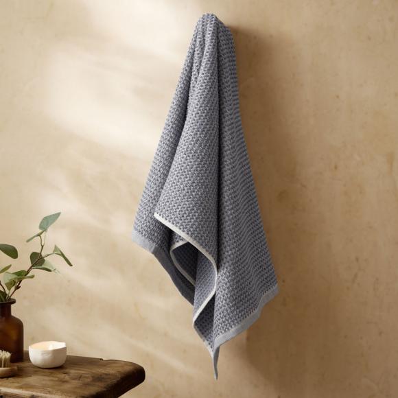 Yard Hebden Waffle Towel Denim Blue
