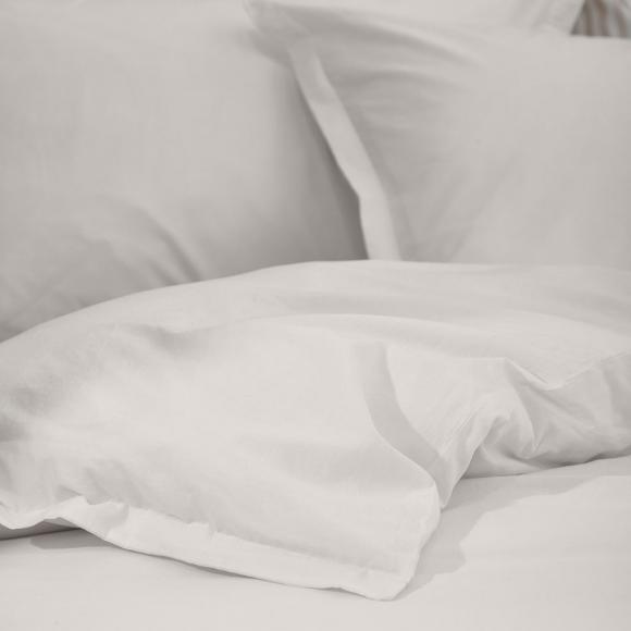 Yard Hebden Washed Cotton Duvet Set Chalk
