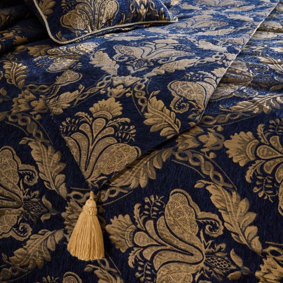 Paoletti Shiraz Navy Table Runner