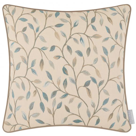 Voyage Maison Cervino Feather Filled Cushion Duck Egg Blue 43/43cm