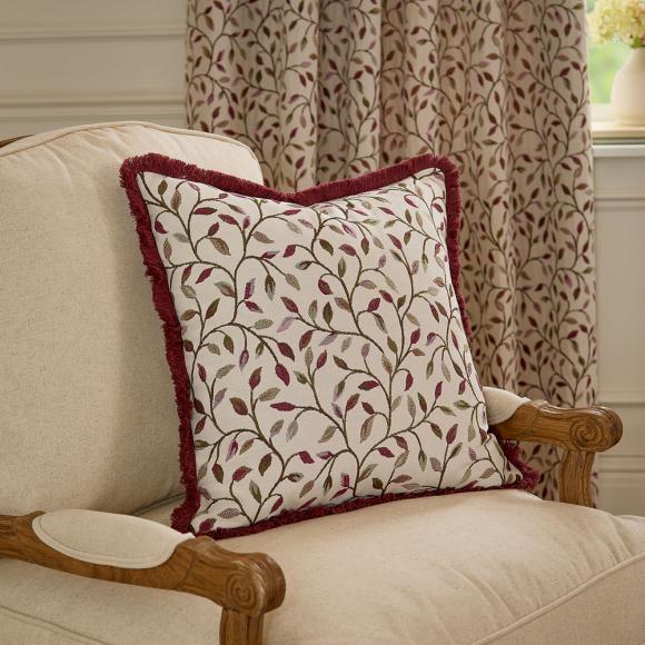 Voyage Maison Cervino Feather Filled Cushion Damson 50/50cm