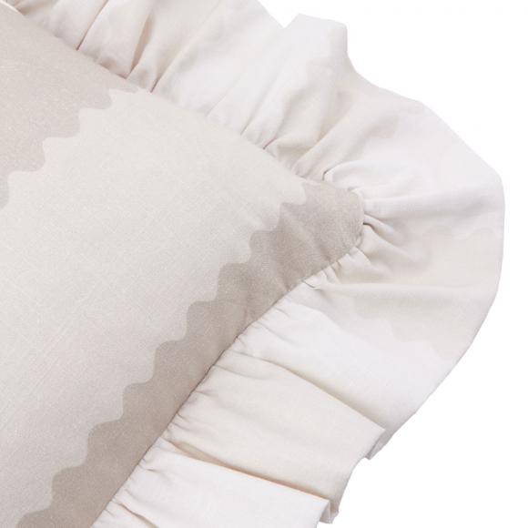 Wylder Birdie Stripe Cushion Oat / Milk