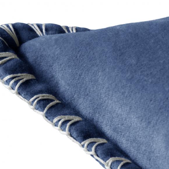 Voyage Maison Stitch Bluebell Cushion