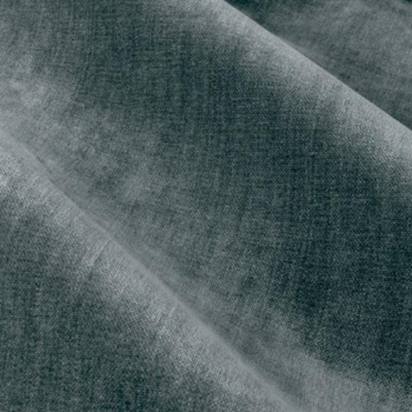 Yard Heavy Chenille Eyelet Curtains Marine