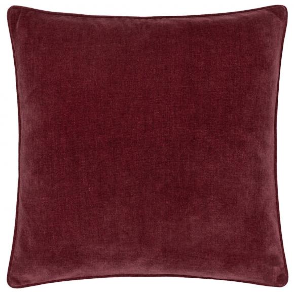Yard Heavy Chenille Feather Filled Cushion Beetroot