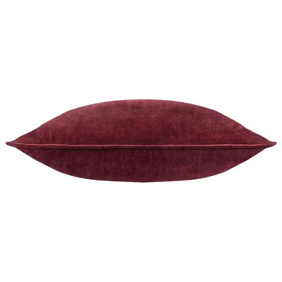 Yard Heavy Chenille Feather Filled Cushion Beetroot