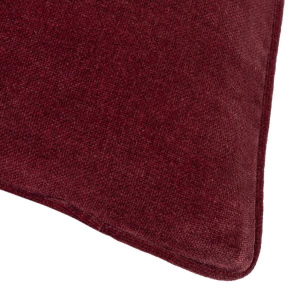 Yard Heavy Chenille Feather Filled Cushion Beetroot