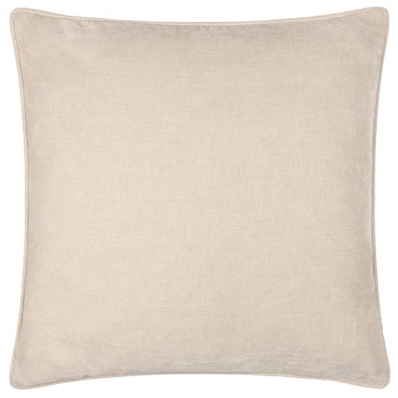 Yard Heavy Chenille Feather Filled Cushion Linen