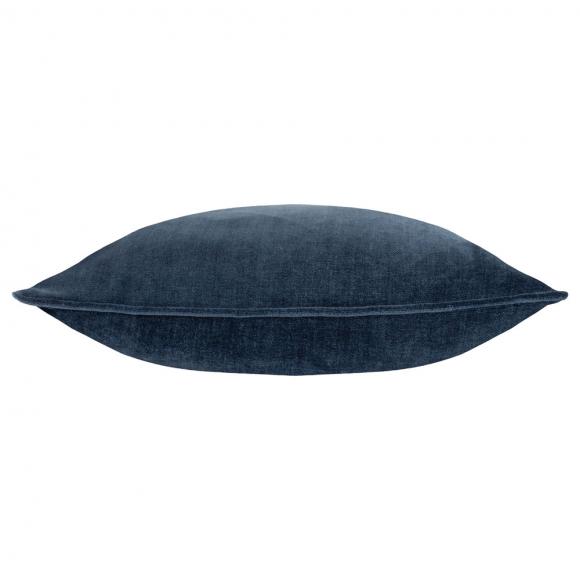 Yard Heavy Chenille Feather Filled Cushion Navy