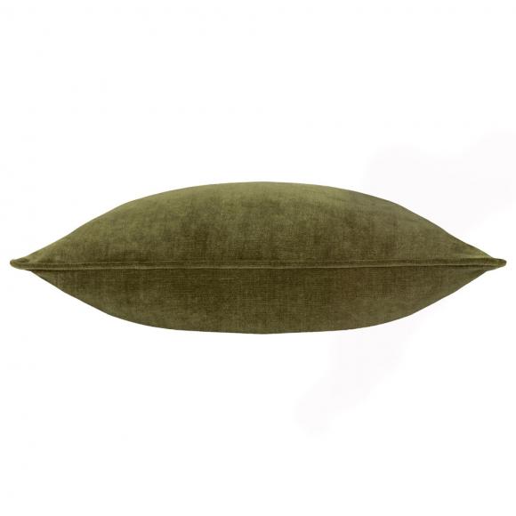 Yard Heavy Chenille Feather Filled Cushion Olive