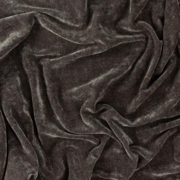 Yard Heavy Chenille Throw Charcoal