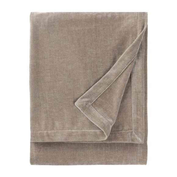 Yard Heavy Chenille Throw Greige