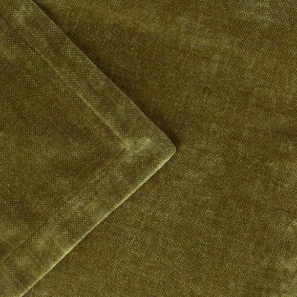 Yard Heavy Chenille Throw Olive
